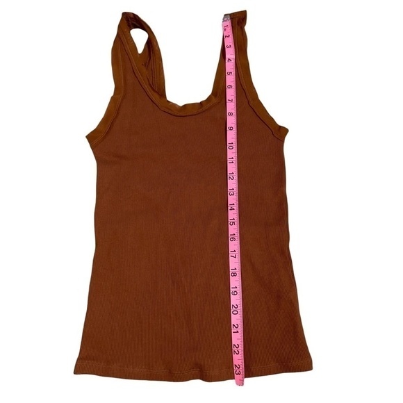 Intimately Free People Ribbed Brown Tank Top - Picture 3 of 6